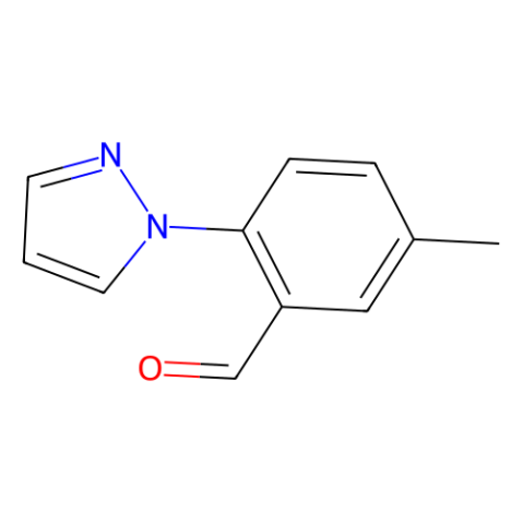 aladdin 阿拉丁 M340077 5-甲基-2-（1H-吡唑-1-基）苯甲醛 956723-07-2 95%