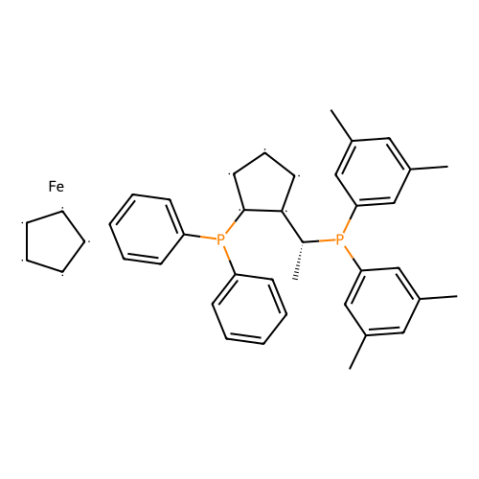 aladdin 阿拉丁 R138400 (R)-1-[(SP)-2-(二苯基膦)二茂铁基]乙基二(3,5-二甲苯基)膦 184095-69-0 ≥97%