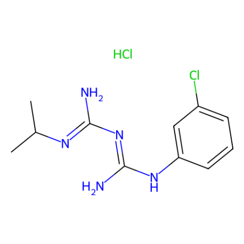 aladdin 阿拉丁 C333205 1-（3-氯苯基）-5-异丙基双胍盐酸盐 1071546-52-5 98%
