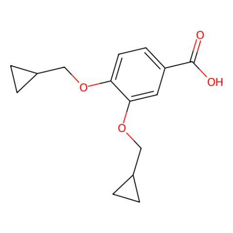 aladdin 阿拉丁 B190728 3,4-双(环丙基甲氧基)苯甲酸 1369851-30-8 97%