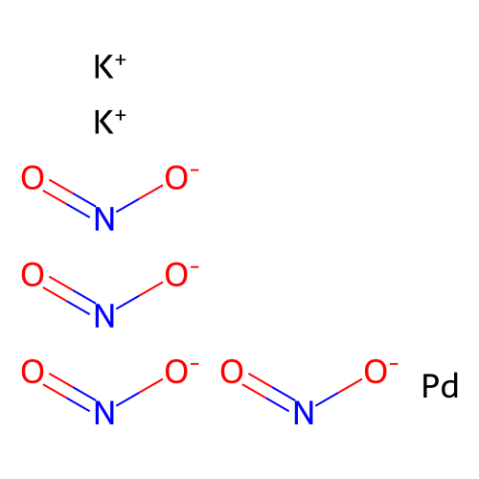 aladdin 阿拉丁 P344730 四硝基钯酸钾（II） 13844-89-8 Pd ≥28.3％