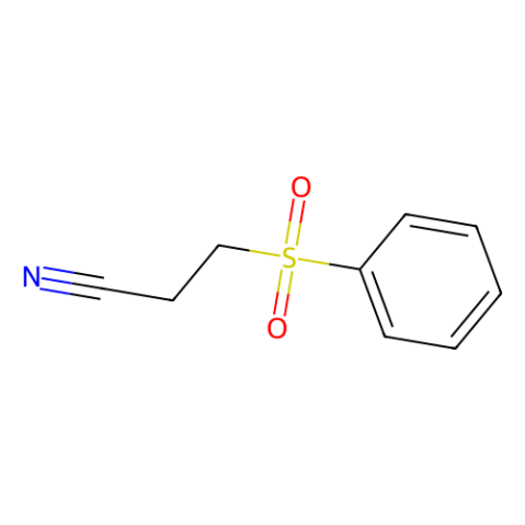 aladdin 阿拉丁 P419949 3-(苯基磺酰基)丙腈 10154-75-3 97%