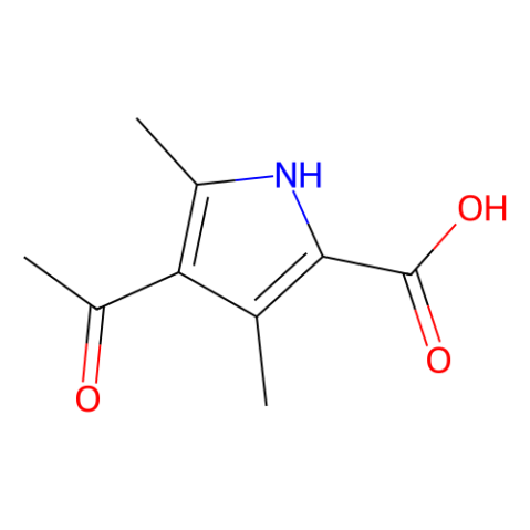 aladdin 阿拉丁 A168909 4-乙酰基-3,5-二甲基-2-吡咯羧酸 2386-28-9 95%