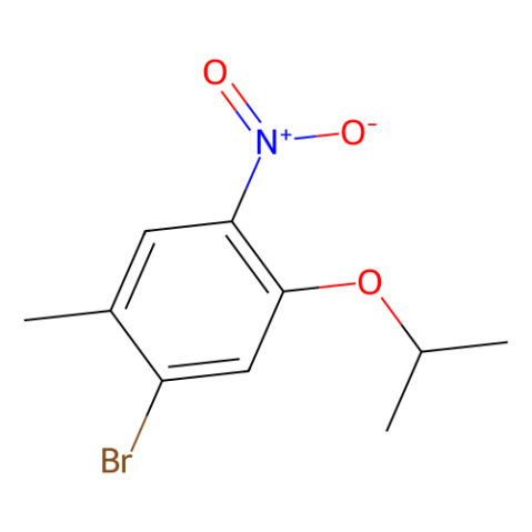 aladdin 阿拉丁 B586575 1-溴-5-异丙氧基-2-甲基-4-硝基苯 1202858-68-1 97%