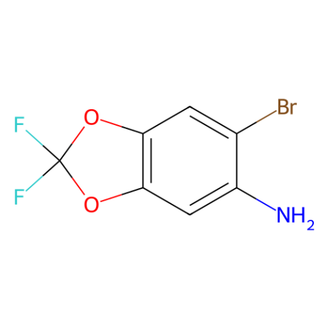 aladdin 阿拉丁 A187780 6-溴-2,2-二氟苯并[d] [1,3]二氧杂环戊烷-5-胺 887267-84-7 95%