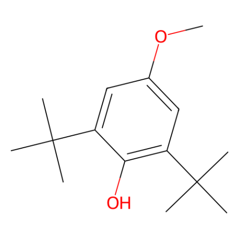 aladdin 阿拉丁 D155526 2,6-二叔丁基-4-甲氧基苯酚[氧化抑制剂] 489-01-0 >98.0%(GC)