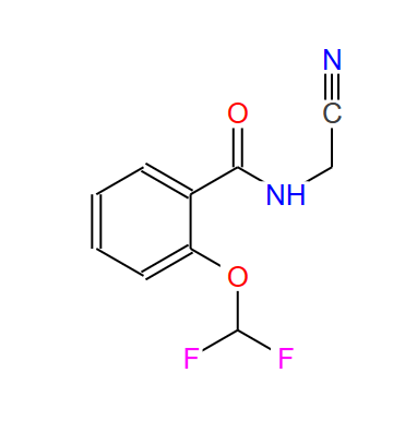 1182431-73-7；N-（氰甲基）-2-（二氟甲氧基）苯甲酰胺