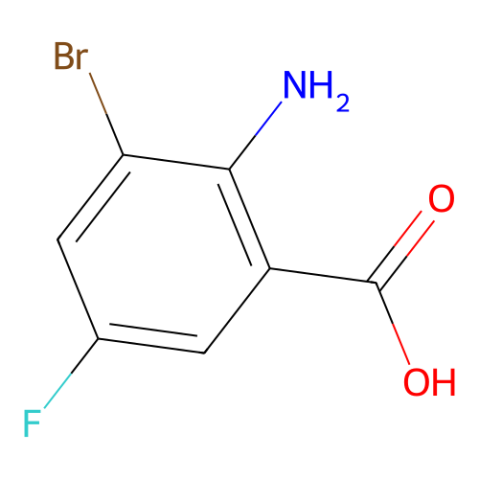 aladdin 阿拉丁 A192369 2-氨基-3-溴-5-氟苯甲酸 259269-84-6 95%