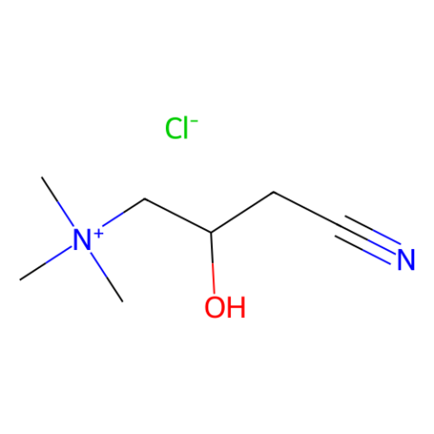 aladdin 阿拉丁 C303316 (R)-3-氰基-2-羟基-N,N,N-三甲基-1-丙铵氯化物 2788-28-5 ≥98%