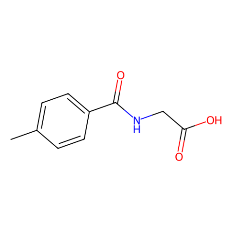 aladdin 阿拉丁 N159222 N-(对甲苯甲酰基)甘氨酸 27115-50-0 >98.0%(HPLC)