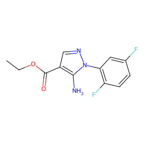 aladdin 阿拉丁 E358458 5-氨基-1-（2,5-二氟苯基）吡唑-4-羧酸乙酯 138907-69-4 98%
