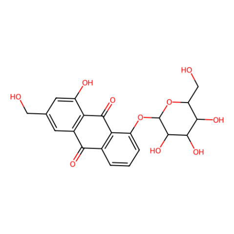 aladdin 阿拉丁 A350955 芦荟大黄素-8-O-葡萄糖苷 33037-46-6 98%