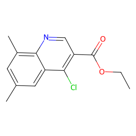 aladdin 阿拉丁 E330585 4-氯-6,8-二甲基喹啉-3-羧酸乙酯 31602-09-2 97%