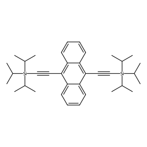 aladdin 阿拉丁 B463037 9,10-双[(三异丙基甲硅烷基)乙炔基]蒽 862667-06-9 99%
