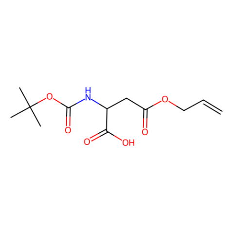 aladdin 阿拉丁 B166964 BOC-L-天冬氨酸 4-烯丙酯 132286-77-2 98%