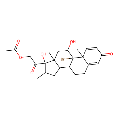 aladdin 阿拉丁 B345679 9-溴11β，17,21-三羟基-16α-甲基-孕烷-1,4-二烯-3,20-二酮21-乙酸酯 13796-49-1 95%