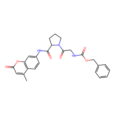 aladdin 阿拉丁 N331447 N-CBZ-甘氨酰-L-脯氨酸7-氨基-4-甲基香豆素 68542-93-8 98%