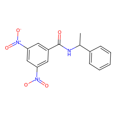 aladdin 阿拉丁 R405571 (R)-(-)-N-(3,5-二硝基苯甲酰)-α-苯乙胺 69632-32-2 98%