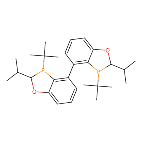 aladdin 阿拉丁 S282172 (2S,2'S,3S,3'S)-3,3'-二叔丁基-2,2'-二异丙基-2,2',3,3'-四氢-4,4'-二苯并[d][1,3]氧磷杂环戊二烯 2207601-12-3 ≥97%，≥99% ee