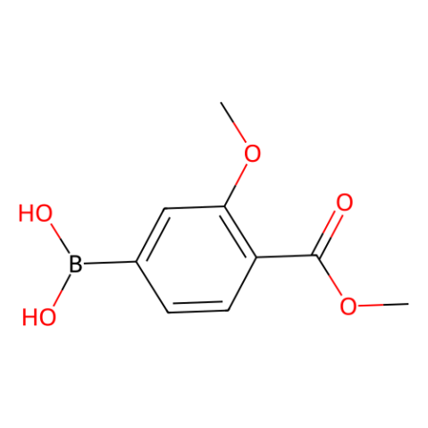 aladdin 阿拉丁 M185499 3-甲氧基-4-甲氧基羰基苯基硼酸 603122-41-4 95%
