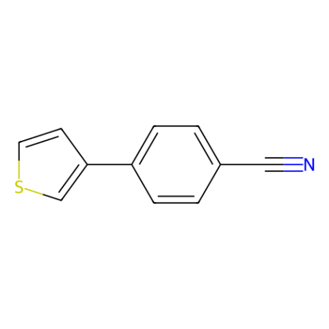 aladdin 阿拉丁 T468838 4-(3-噻吩基)苄腈 172507-33-4 97%