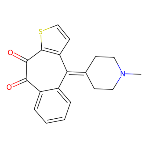 aladdin 阿拉丁 D345710 9,10-二氧代酮替芬 43076-16-0 95%