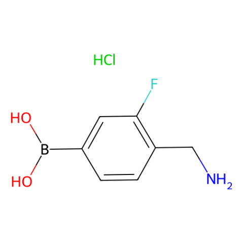 aladdin 阿拉丁 A335163 4-（氨基甲基）-3-氟苯基硼酸盐酸盐 1072946-45-2 ≥97%