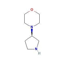 aladdin 阿拉丁 R589315 (R)-4-(吡咯烷-3-基)吗啉 511295-94-6 97+%