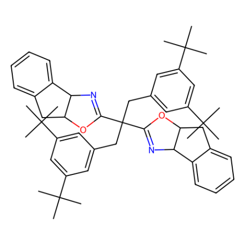 aladdin 阿拉丁 B281541 (3aS,3a'S,8aR,8a'R)-2,2'-(1,3-双(3,5-二叔丁基苯基)丙烷-2,2-二基)双(8,8a-二氢-3aH-茚并[1,2-d]恶唑) 1435467-29-0 95%