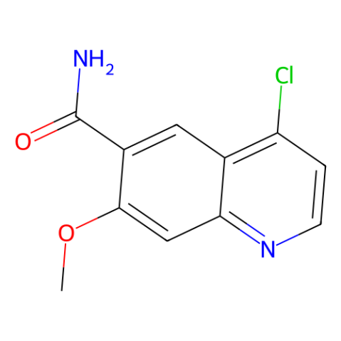 aladdin 阿拉丁 C176449 4-氯-7-甲氧基喹啉-6-甲酰胺 417721-36-9 97%