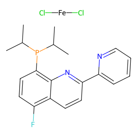 aladdin 阿拉丁 D404363 二氯[8-(二异丙基膦基)-5-氟-2-(2-吡啶基)喹啉]铁(II) 2247605-87-2 98%