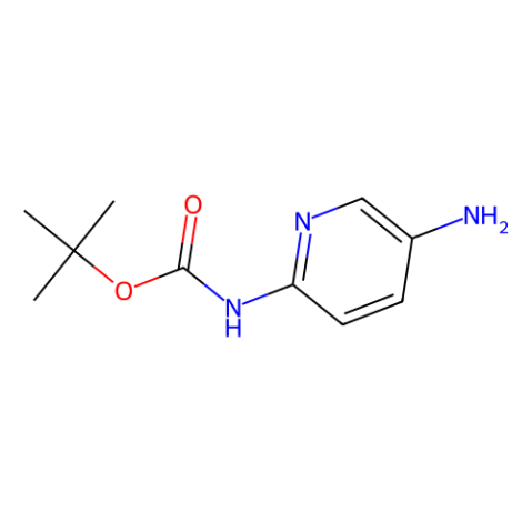 aladdin 阿拉丁 T303080 (5-氨基吡啶-2-基)氨基甲酸叔丁酯 220731-04-4 97%