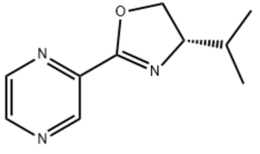 aladdin 阿拉丁 S587535 (S)-4-异丙基-2-(吡嗪-2-基)-4,5-二氢恶唑 1632140-88-5 97%
