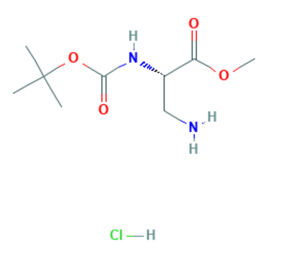 aladdin 阿拉丁 S587756 (S)-3-氨基-2-((叔丁氧羰基)氨基)丙酸甲酯盐酸盐 181228-33-1 95%