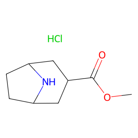 aladdin 阿拉丁 M175117 8-氮杂双环[3.2.1]辛烷-3-羧酸甲酯盐酸盐 179022-43-6 97%