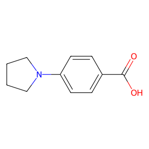 aladdin 阿拉丁 P168696 4-(1-吡咯烷基)苯甲酸 22090-27-3 97%