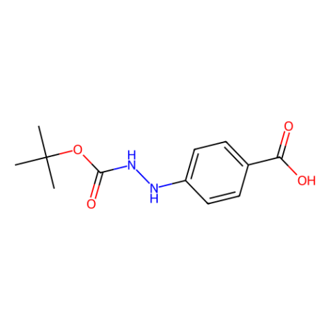 aladdin 阿拉丁 T196119 4-(2-N-叔丁氧羰基肼基)苯甲酸 96736-00-4 96%