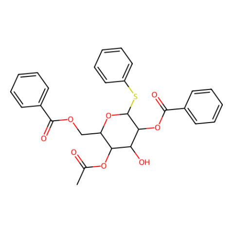 aladdin 阿拉丁 P292362 苯基 1-硫代-4-O-乙酰基-2,6-二-O-苯甲酰基-β-D-吡喃半乳糖苷 152488-28-3 ≥98%