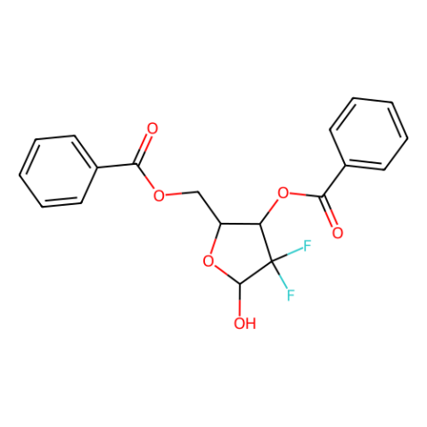 aladdin 阿拉丁 D353060 2-脱氧-2,2-二氟-3,5-二苯甲酰基-D-呋喃核糖 143157-22-6 95%