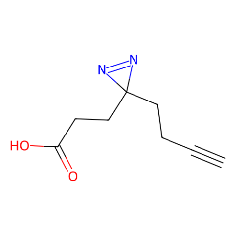 aladdin 阿拉丁 B486710 3-(3-(丁基-3-炔-1-基)-3H-双吖丙啶-3-基]丙酸 1450754-37-6 95%