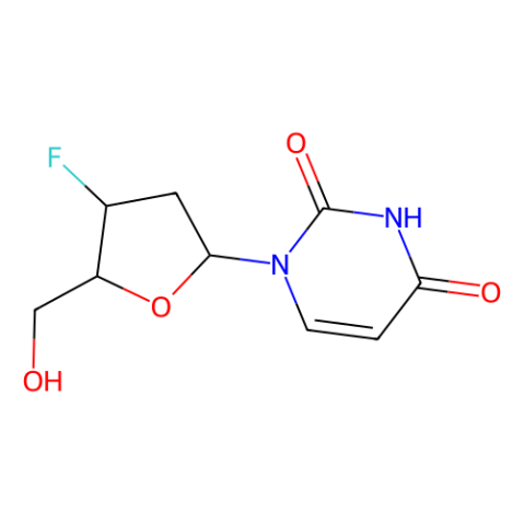 aladdin 阿拉丁 D357191 2'，3'-二脱氧-3'-氟尿苷 41107-56-6 95%