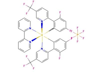 aladdin 阿拉丁 B283112 （2,2''-联吡啶）双[3,5-二氟-2-[5-三氟甲基-2-吡啶基-kN）苯基-kC]六氟磷酸铱（III） 1092775-62-6 97%