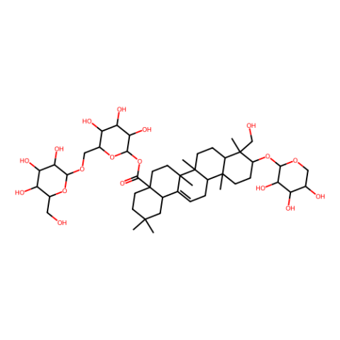 aladdin 阿拉丁 A170115 木通皂甙 D 39524-08-8 98% (HPLC)