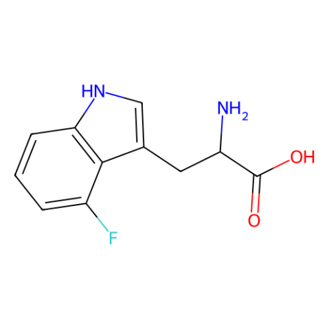 aladdin 阿拉丁 F169074 4-氟- DL -色氨酸 25631-05-4 98%