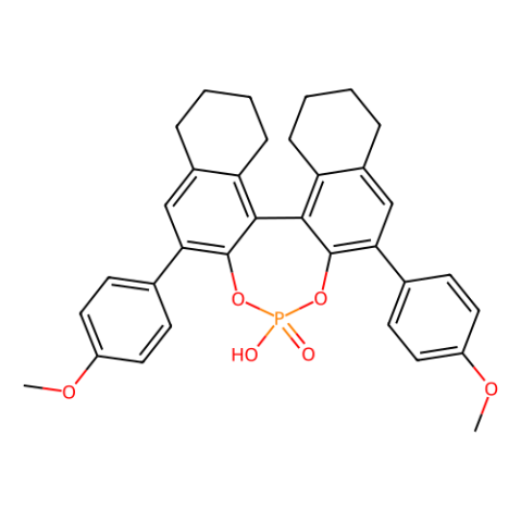 aladdin 阿拉丁 B281873 (R)-3,3-双(4-甲氧基苯基)-5,5,6,6,7,7,8,8-八氢-1,1-联萘酚磷酸酯 1011465-27-2 98%,99% ee