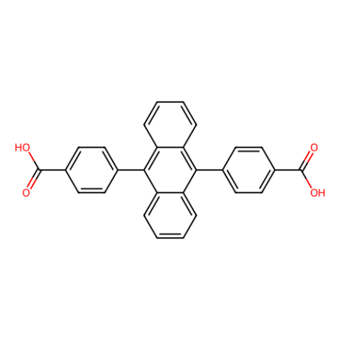 aladdin 阿拉丁 A589103 4,4'-(蒽-9,10-二基)二苯甲酸 42824-53-3 98%