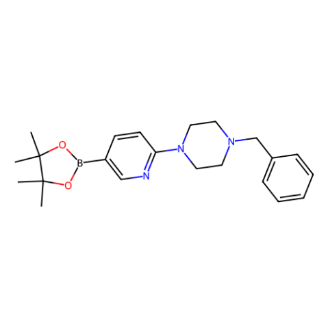 aladdin 阿拉丁 B358839 6-（4-苄基-1-哌嗪基）吡啶-3-硼酸频哪醇酯 1015242-03-1 97%