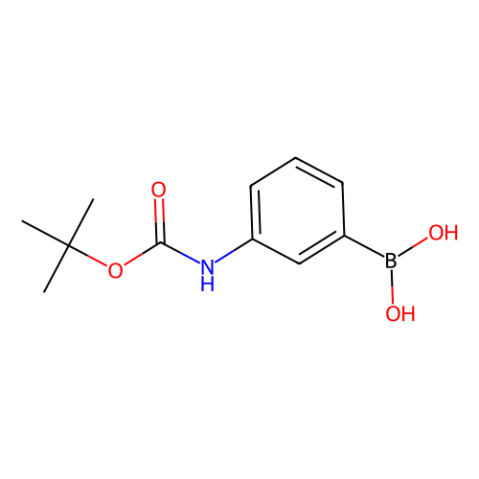 aladdin 阿拉丁 I170026 3-(N-Boc-氨基)苯硼酸(含不定量的酸酐) 380430-68-2 95%