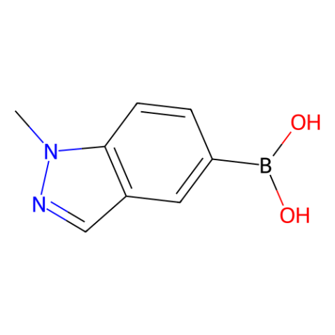 aladdin 阿拉丁 M176880 (1-甲基-1H-吲唑-5-基)硼酸 590418-08-9 97%
