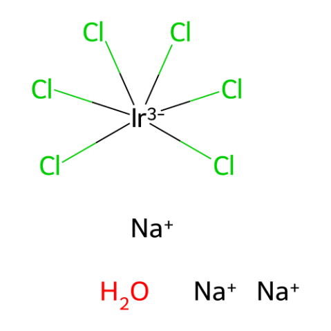 aladdin 阿拉丁 S283142 六氯铱酸钠（III）水合物 123334-23-6 Ir 35%~40%